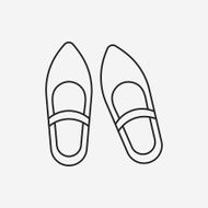 shoes line icon N32