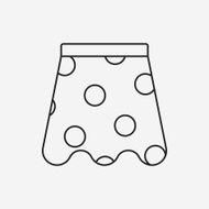 skirts line icon N21