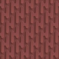 Marsala color vector seamless pattern with 3D effect N6