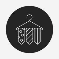 Necktie line icon N7