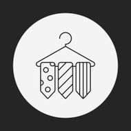 Necktie line icon N9