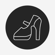 shoes line icon N41