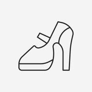 shoes line icon N44