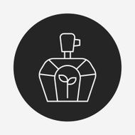 perfume line icon N7