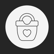 purse line icon N29