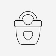 purse line icon N30