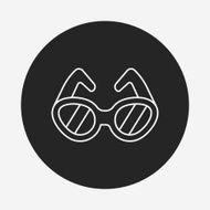 glasses line icon N18