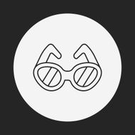 glasses line icon N20