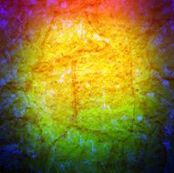 retro art yellow and green background for design