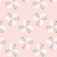 Cute abstract pink feminine pattern textiles N5