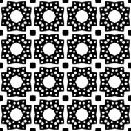 Black and white seamless pattern N69