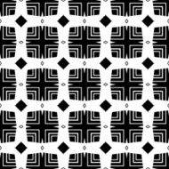 Black and white seamless pattern N72