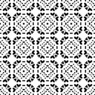 Black and white seamless pattern N73