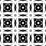 Black and white seamless pattern N75