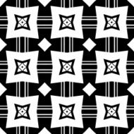 Black and white seamless pattern N78