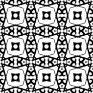 Black and white seamless pattern N79