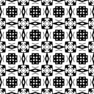 Black and white seamless pattern N84