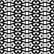 Black and white seamless pattern N85