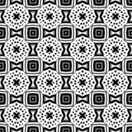 Black and white seamless pattern N86