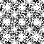 Black and white seamless pattern N89