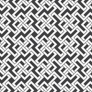 Seamless pattern of intersecting zigzag shapes