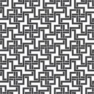 Seamless pattern of intersecting zigzag shapes N2