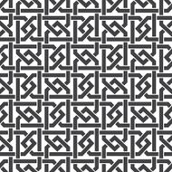 Seamless pattern of intersecting hexagonal braces N2