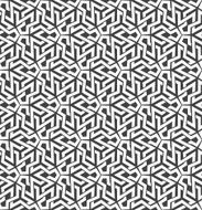 Seamless pattern of intersecting polygons N3