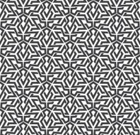 Seamless pattern of intersecting polygons N4