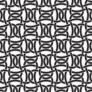 Seamless pattern of intersecting braces N5