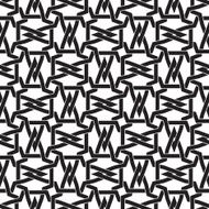 Seamless pattern of intersecting polygons N6