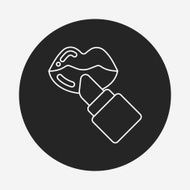 lipstick line icon N17