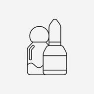 lipstick line icon N23