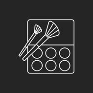 Eye shadow line icon N6