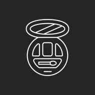 Eye shadow line icon N14
