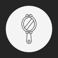 mirror line icon N26