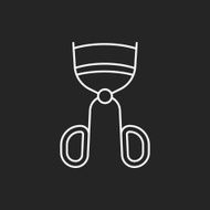 Eyelash curler line icon N4