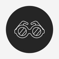 glasses line icon N22