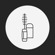 Mascara line icon N9