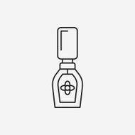 Nail polish line icon N26