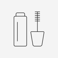Mascara line icon N13