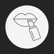 lipstick line icon N38