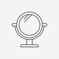 mirror line icon N34