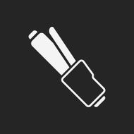 Hair curlers icon N5