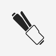 Hair curlers icon N7