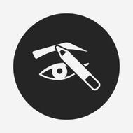 Painted eyebrows icon N2