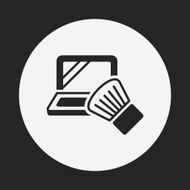 makeup powder icon N10