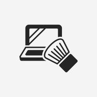 makeup powder icon N11