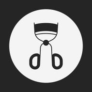 Eyelash curler icon N5