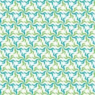 Vintage noisy textured diagonal wavy striped background Seamless pattern Vector N3